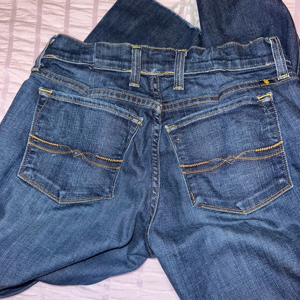 Lucky Brand Dark Blue Straight Leg Jeans - Picture 5 of 5